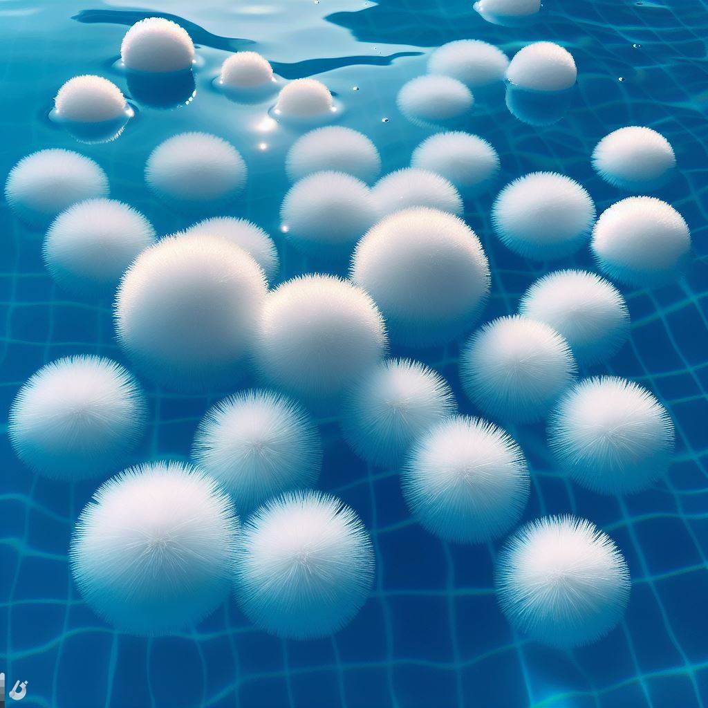 pool filtration balls