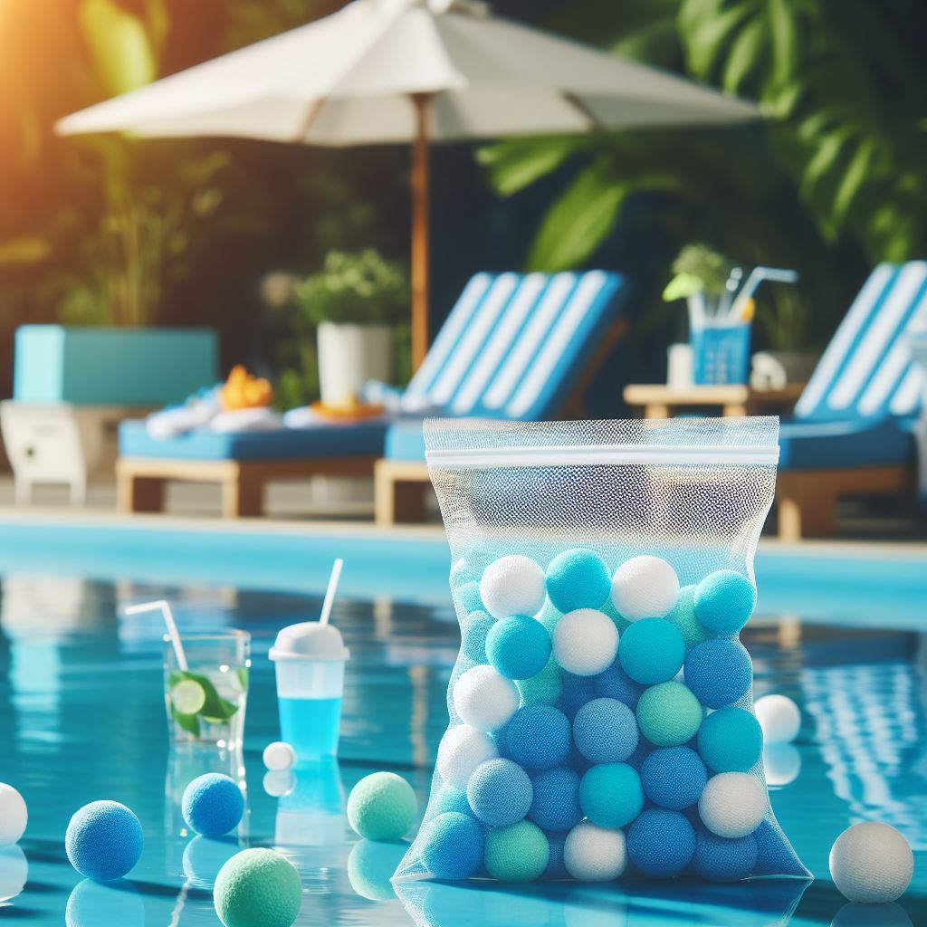 Pool filter balls